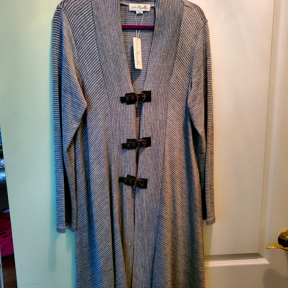 Simply Noelle Long Cardigan NWT